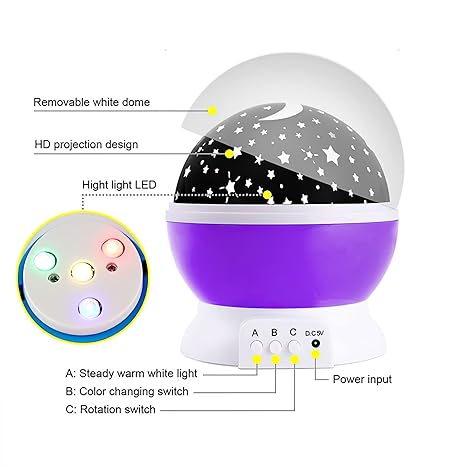 Moon Night Light Lamp
