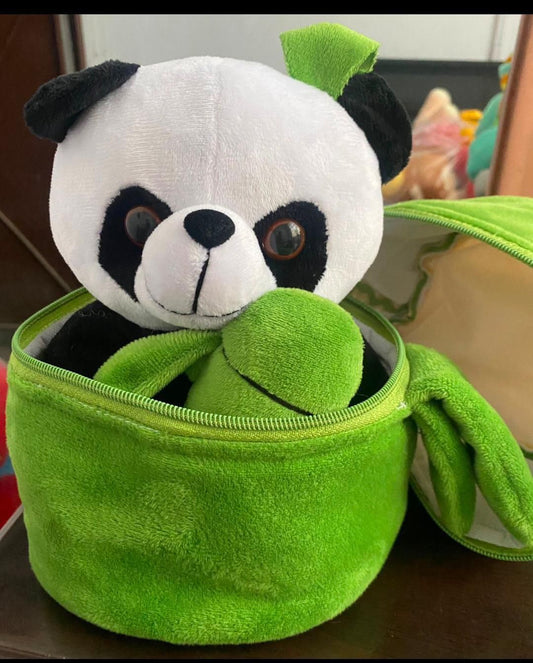 Cute Panda with Bamboo